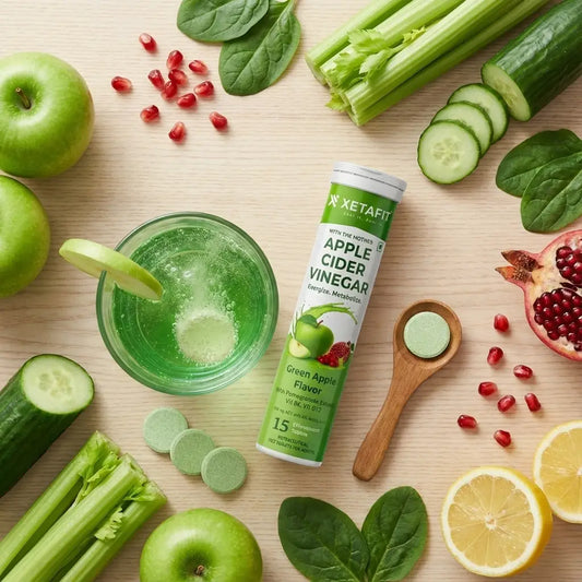 Apple Cider Vinegar Effervescent Tablets – Green Apple & Pomegranate