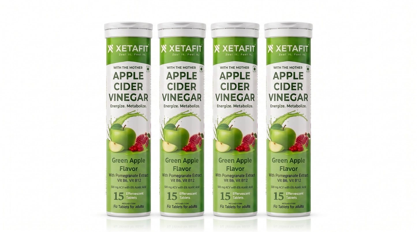 Apple Cider Vinegar Effervescent Tablets – Green Apple & Pomegranate