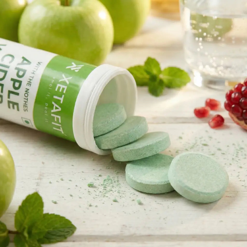 Apple Cider Vinegar Effervescent Tablets – Green Apple & Pomegranate