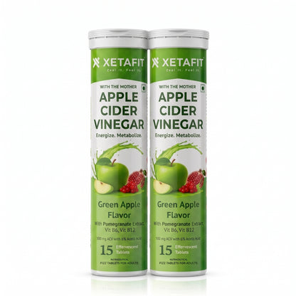 Apple Cider Vinegar Effervescent Tablets – Green Apple & Pomegranate