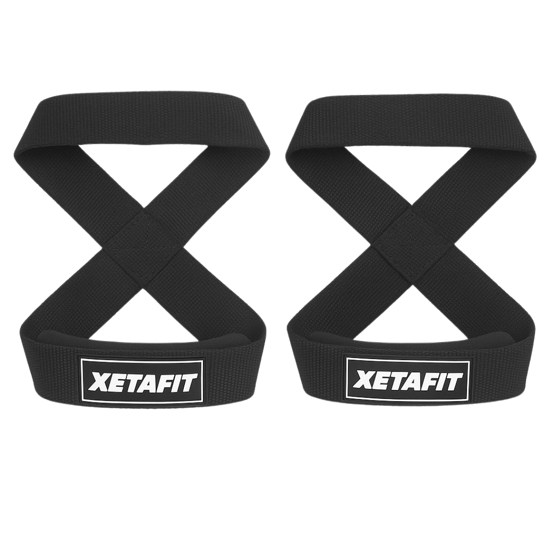 XETAFIT Figure-8 Lifting Straps (Pair)