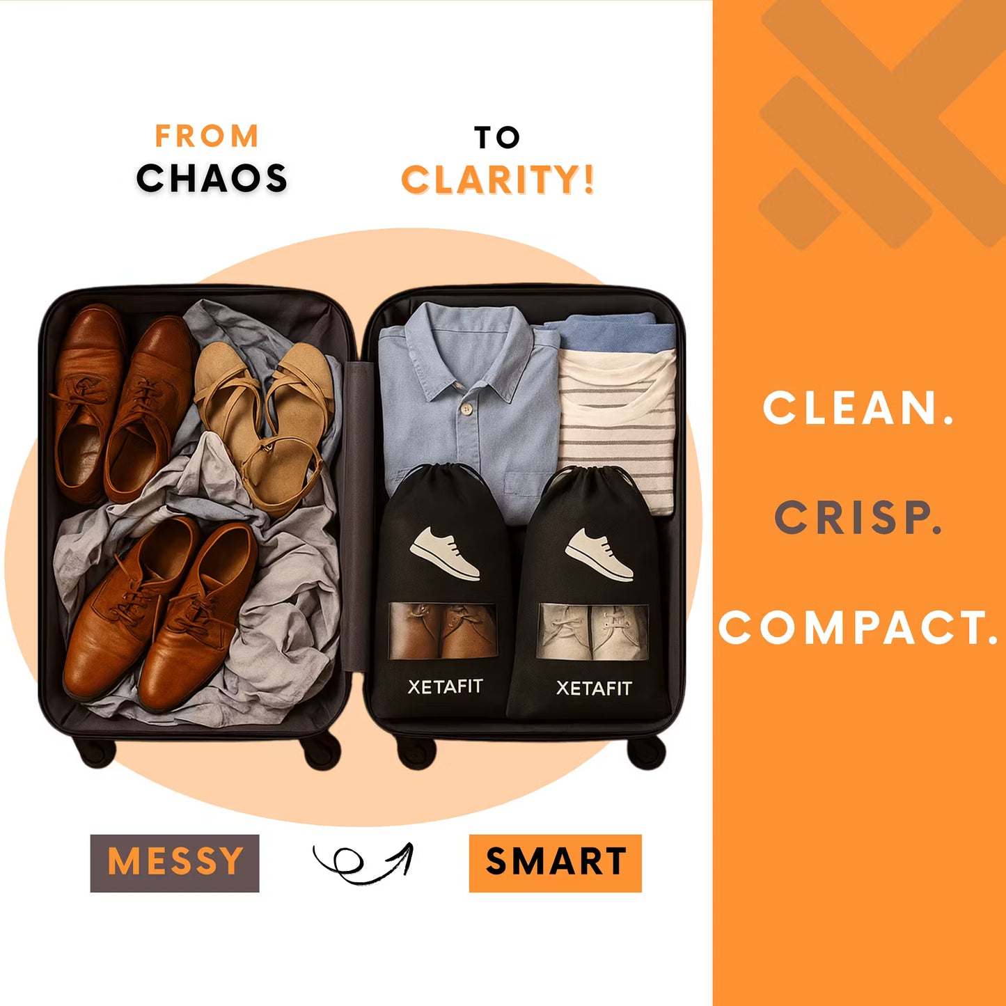 Shoe Cover – Reusable Non-Woven Travel Bag