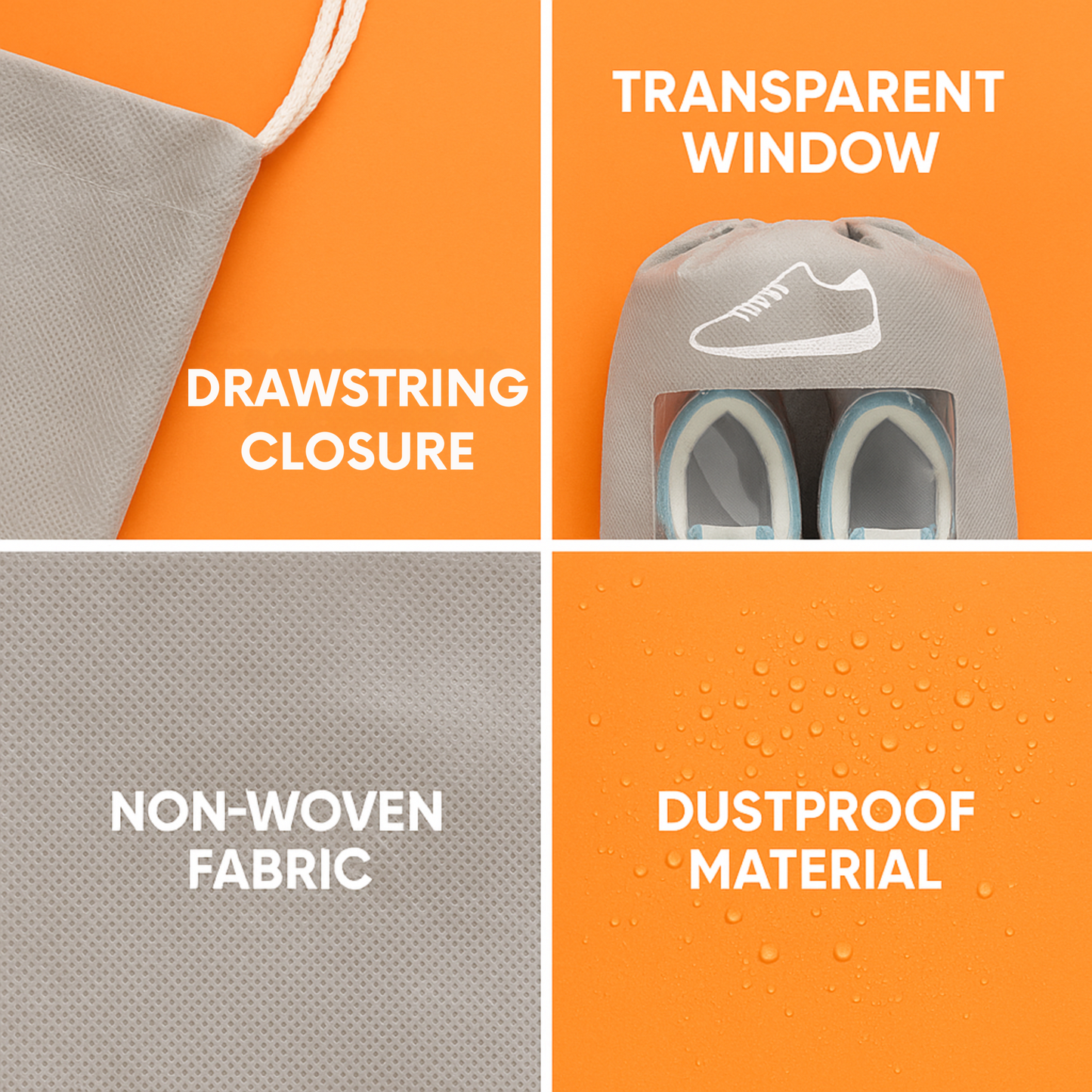 Shoe Cover – Reusable Non-Woven Travel Bag