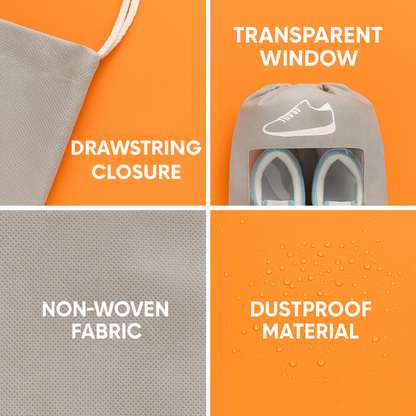 Shoe Cover – Reusable Non-Woven Travel Bag