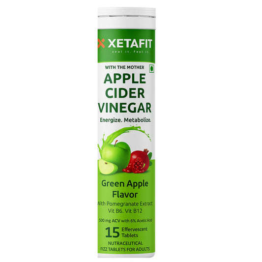 Apple Cider Vinegar Effervescent Tablets – Green Apple & Pomegranate