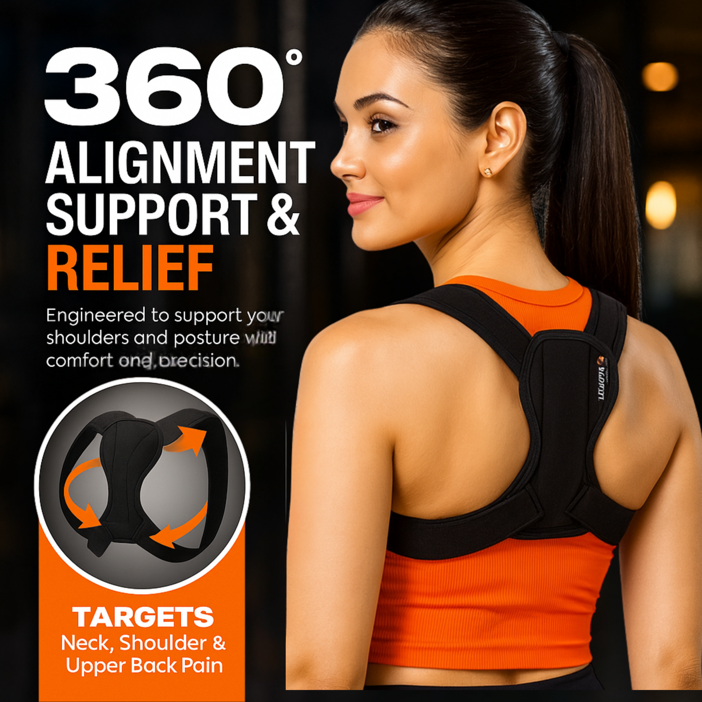 Clavicle Brace – Adjustable Collarbone & Shoulder Support